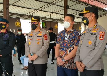 Alumni Akpol 95 Patiatama Polda Sumsel Laksanakan Vaksinasi Covid-19 untuk Masyarakat Umum
