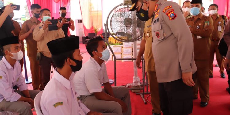 Vaksinasi Merdeka Polri diikuti sebanyak 9.705 warga Sumut