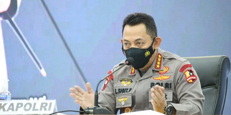 Kapolri Arahkan Forkopimda Kalbar Terkait Penanganan Covid-19