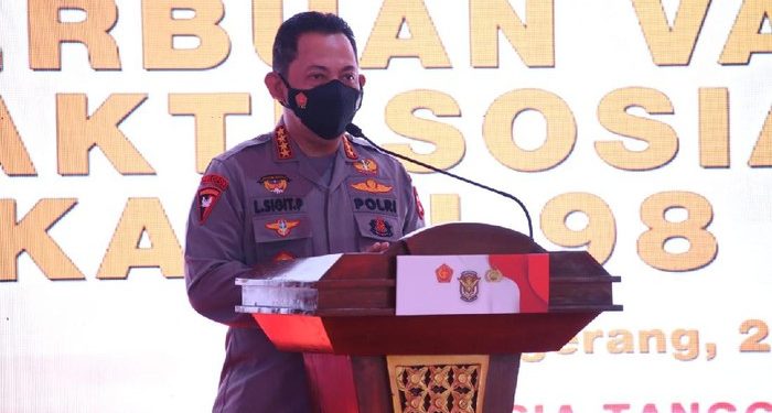 Panglima-Kapolri Telusuri Serbuan Vaksinasi Akabri 98 Sambil Lontarkan Pesan Sinergi