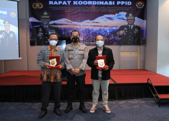 Divisi Humas Polri Gelar Rapat Koordinasi PPID Satker Mabes Polri