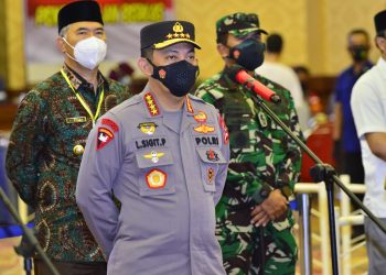 Evaluasi Penanganan Covid-19 di Jambi, Kapolri Ingatkan Penurunan Level PPKM dan Jaga Pertumbuhan Ekonomi