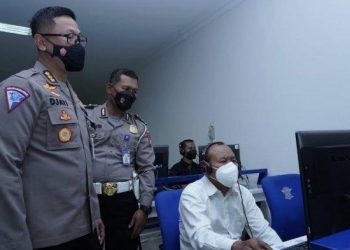 Satpas SIM Daan Mogot Adakan Ujian Teori SIM Online Melalui E-AVIS