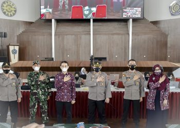 UMPO dan TNI POLRI Sukseskan Percepat Herd Immunity