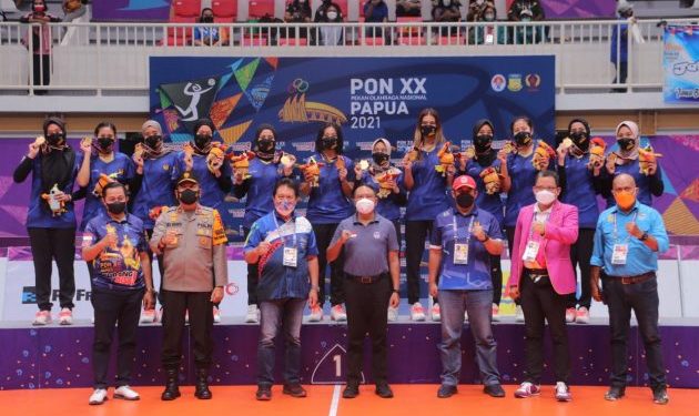 Bripka Andreas M. Sroyer Berhasil Dapat Medali Perunggu di Cabor Gulat Untuk Kontingen Papua