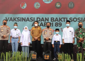 Akabri 89 Gelar Vaksinasi di Banten, Sasar 5.000 Warga