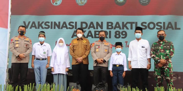 Akabri 89 Gelar Vaksinasi di Banten, Sasar 5.000 Warga