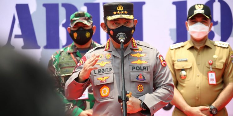 Cegah Lonjakan COVID-19 saat Libur Nataru, Kapolri: Tak Boleh Abai dan Prokes Tetap Kuat