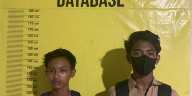 Dua Pelaku Pembobol Toko Di Jemaja Diamankan Reskrim Polsek Jemaja, Keduanya Masih Pelajar