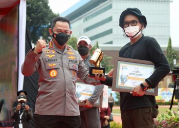 Gelar Festival Mural, Kapolri: Jaga Kami Jadi Polri Yang Lebih Baik