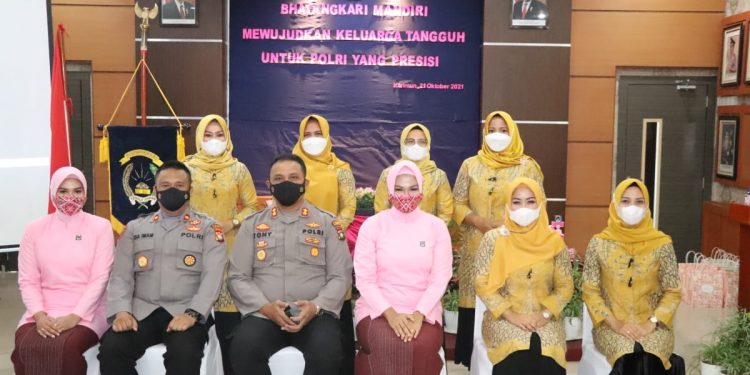 HKGB Ke 69, Pesan Kapolres Karimun Kepada Bhayangkari