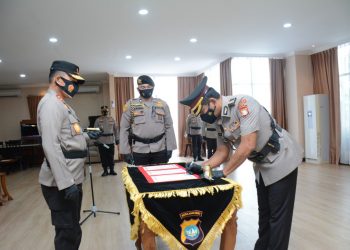 Kapolda Kepri Pimpin Upacara Pelantikan Irwasda Polda Kepri