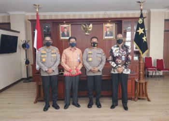 Kapolda Kepri Terima Kunjungan Silahturahmi Tim Direktorat Pengawasan Bidang Pertahanan dan Keamanan BPKP