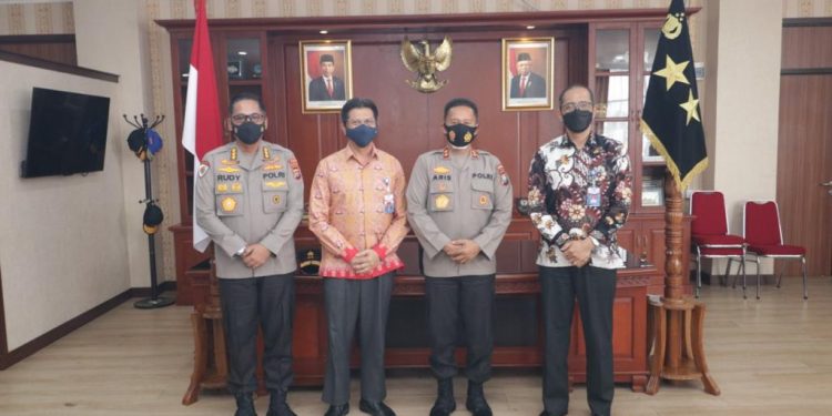 Kapolda Kepri Terima Kunjungan Silahturahmi Tim Direktorat Pengawasan Bidang Pertahanan dan Keamanan BPKP