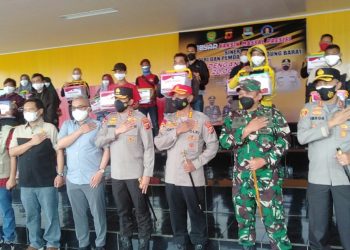 Kapolda Jawa Barat Telusuri Pelaksanaan Gebyar Vaksinasi Massal Presisi di SPN Polda Jabar