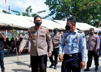 Kapolres Berau Telusuri Pelaksanaan Vaksinasi di Rutan Tanjung Redeb