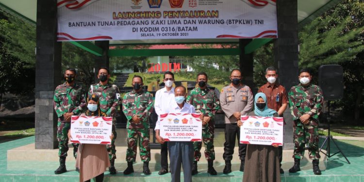 Kapolresta Barelang Hadiri Launching BTPKLW di Wilayah Kodim 0316/Kota Batam