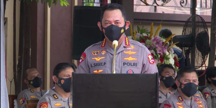 Kapolri Buka Lomba Mural Bertajuk Bhayangkara Mural Festival 2021