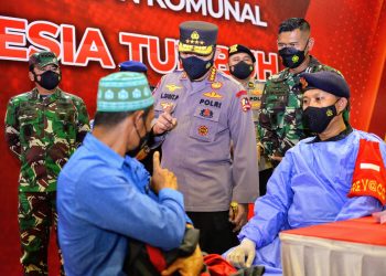 Kapolri Tegaskan Soliditas dan Sinergitas TNI-Polri akan Wujudkan Kekebalan Komunal