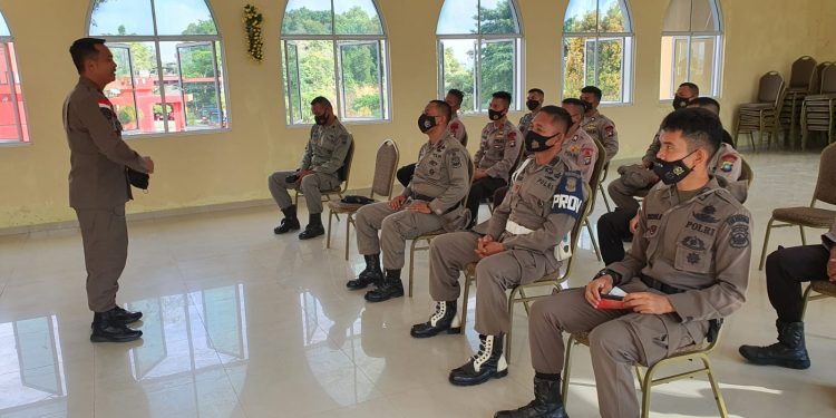 Kegiatan Bimbingan Rohani dan Mental Jajaran Personel Satuan Brimob Polda Kepri Tingkatkan Kualitas Iman dan Taqwa