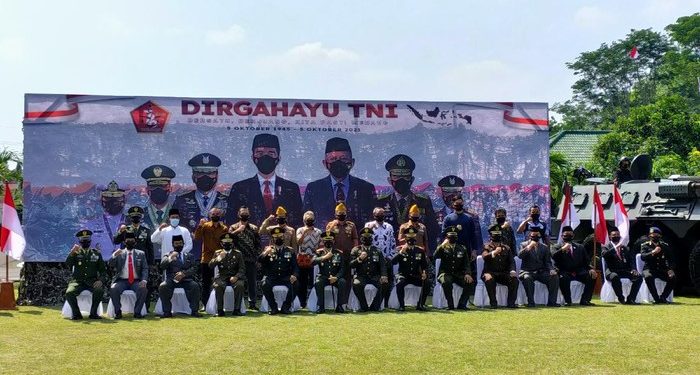 Ini Kejutan dari Polisi untuk Brigif 16/Wira Yudha Kota Kediri di HUT ke-76 TNI