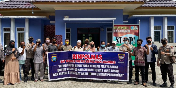 Membangun Kesadaran Hukum Masyarakat Mendukung Program Pemerintah Dalam Mewujudkan Masyarakat yang Adil Dan Makmur di Polres Kep Anambas