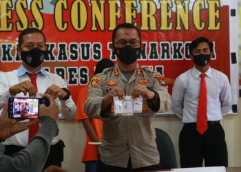 Nekat Membawa Sabu, Pria ini di Ringkus Sat Resnarkoba Polres Natuna