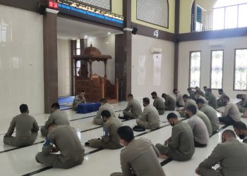 Pelaksanaan Program Binrohtal di Satuan Brimob Polda Kepri Wujudkan Insan Polri yang Beriman dan Bertaqwa