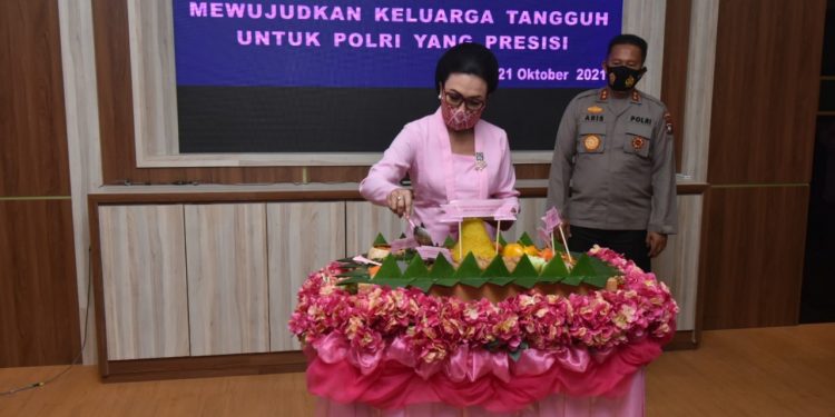 Peringatan Hari Kesatuan Gerak Bhayangkari Ke-69 Tahun 2021