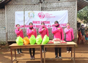 Bhayangkari Daerah Banten Adakan Bakti Sosial dalam Peringati HKGB ke-69