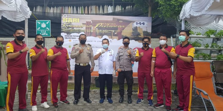 Personil Polres Bintan Donorkan Darah Dalam Rangka Hari Karatina Pertanian Ke-144 Tahun