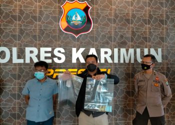 Polres Karimun Tangkap, Bandar dan Penampung Perjudian Jenis Sie Jie