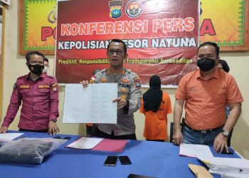 Polres Natuna Ungkap Kasus Tindak Pidana Penipuan dan/atau Penggelapan
