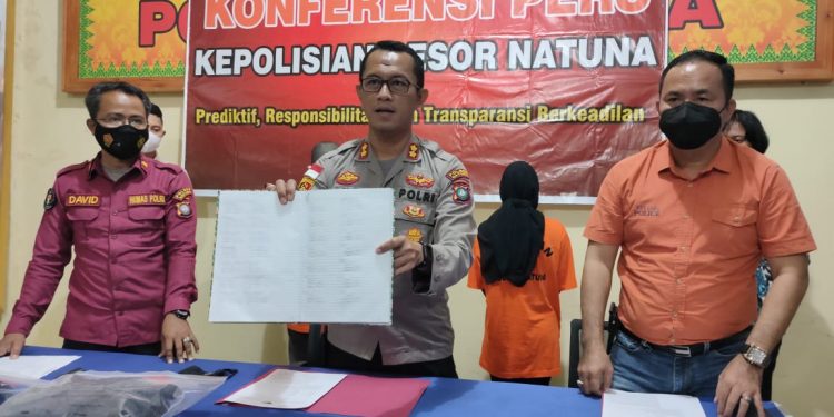 Polres Natuna Ungkap Kasus Tindak Pidana Penipuan dan/atau Penggelapan