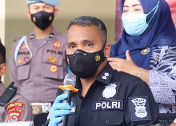 Polres Pandeglang Berhasil Ungkap Korupsi Dana Desa : Kades-Anaknya Diamankan