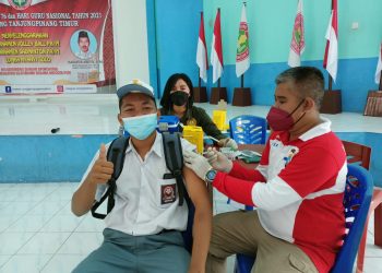 Polres Tanjungpinang Gencarkan Vaksin Covid Untuk Pelajar