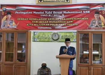 Polres Tanjungpinang Peringati Maulid Nabi Muhammad SAW, Wujudkan Polri yang Presisi