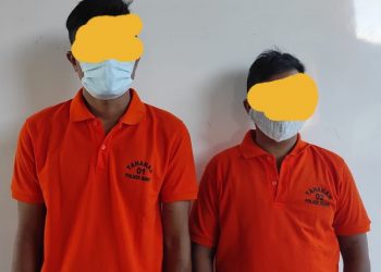 Polsek Bintan Utara Polres Bintan Bekuk Pencuri Besi Tower