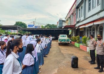 Sat Binmas Polresta Barelang Sambangi dan Berikan Himbauan ke Sekolah-Sekolah di Wilayah Kota Batam