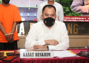 Satreskrim Polresta Barelang Gelar Konferensi Pers Ungkap Kasus Pencabulan Anak di Bawah Umur yang Diduga Dilakukan Oleh Oknum Wartawan