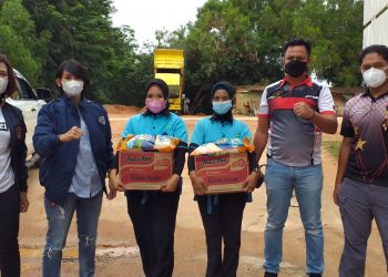 Vaksinasi dan Baksos Dalam Rangka 2 Tahun Pengabdian Alumni SIP Angkatan 48 Wira Tanggon Adhisatya Polda Kepri