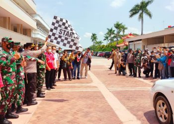 Vaksinasi dan Bakti Sosial Pengabdian 31 Tahun Akabri 90 Kepulauan Riau