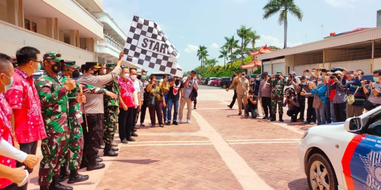 Vaksinasi dan Bakti Sosial Pengabdian 31 Tahun Akabri 90 Kepulauan Riau