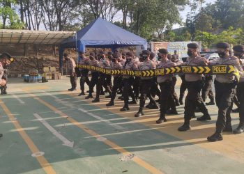 Wakapolresta Barelang Lakukan Pengecekan Sapras Satsamapta Polresta Barelang