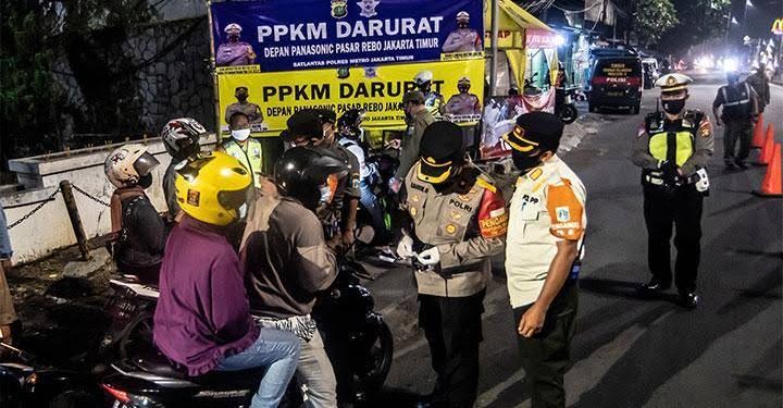 Penegakan Hukum Selama PPKM 1