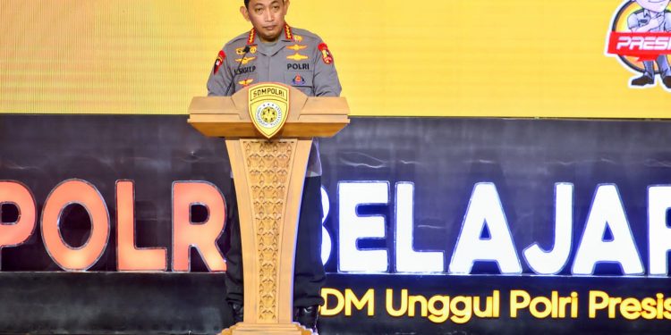 Kapolri: SDM Harus Jadi ‘Koki’ Ciptakan Kompetensi Nilai Etika Personel yang Dipercaya