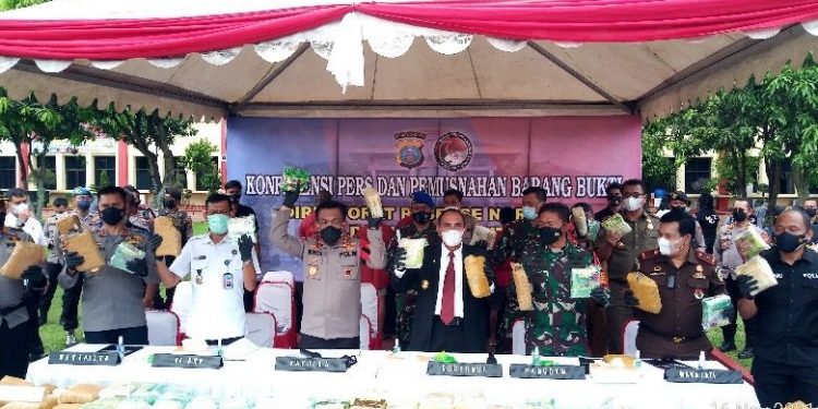 Kapolda Sumut Arahkan Kasus Pemusnahan Barang Bukti Narkotika Senilai Rp 203 Miliar