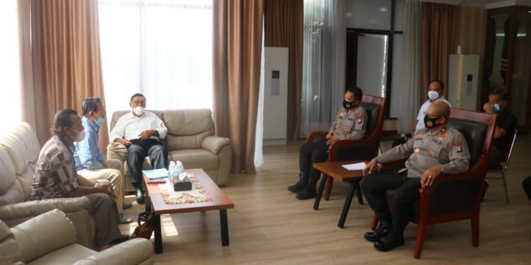 Audiensi dan Silaturahmi Kapolda Kepri Bersama Persatuan Keluarga Besar Purnawirawan Polri (PP POLRI) Pengda Kepri