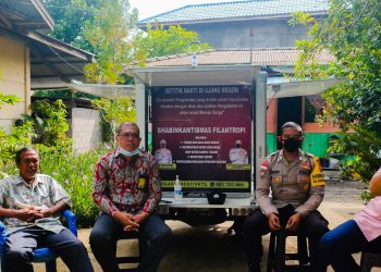 Bhabinkamtibmas Brigadir Mudiyanto Sosialisasikan Inovasi Bhabinkamtibmas Filantropi kepada Masyarakat