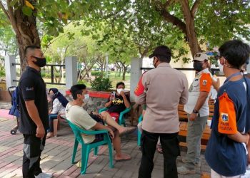 Polsek Kep Seribu Selatan Jaring 11 Pelanggar Saat Adakan Operasi Yustisi Gabungan Serentak di 4 Pulau